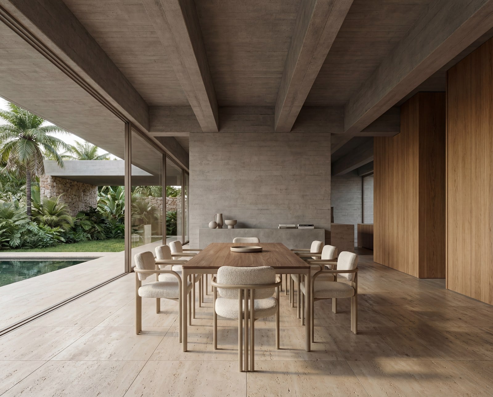 Cadeiras Aura com a Mesa Aura