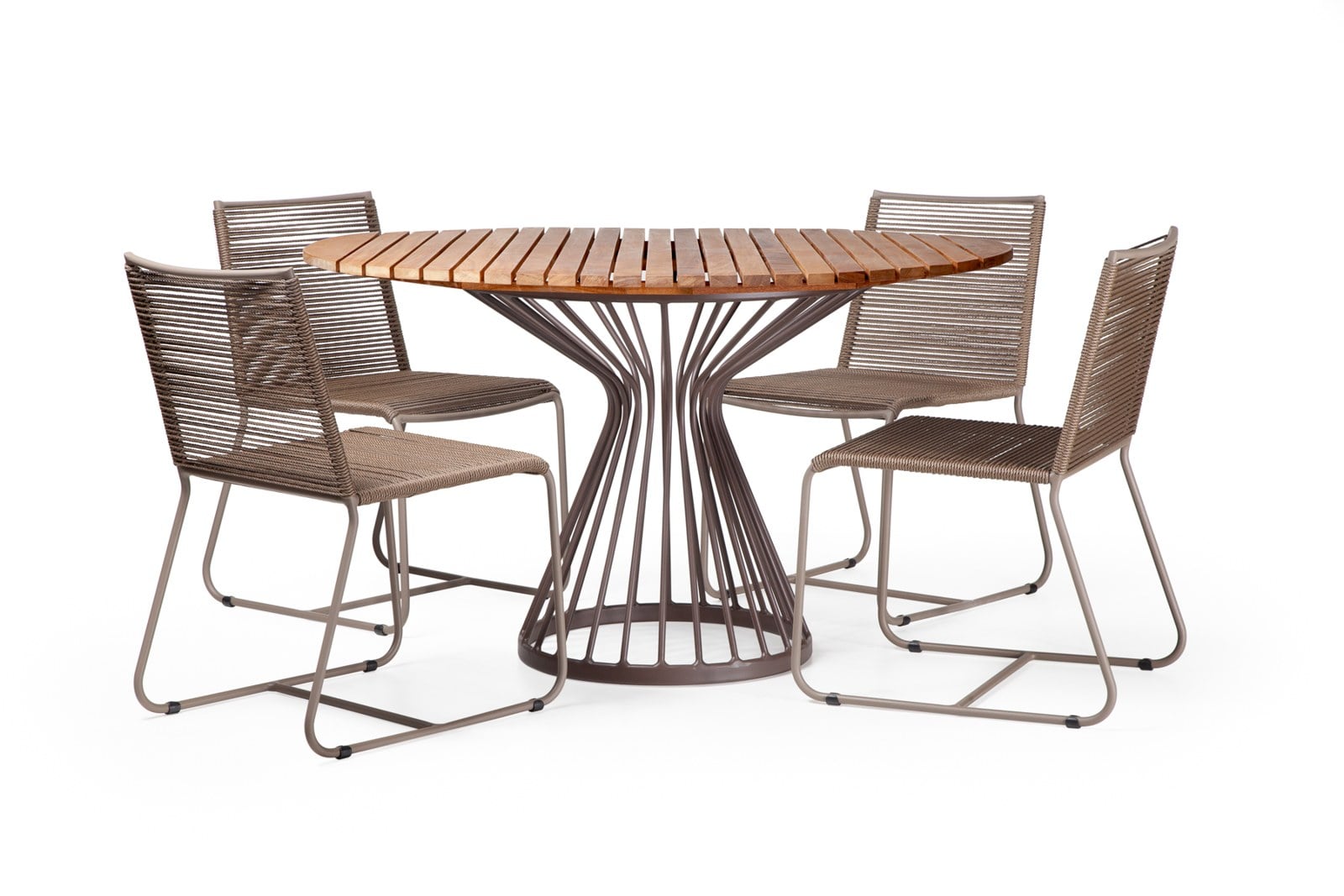 Cadeiras Doha com braço com a Mesa Doha