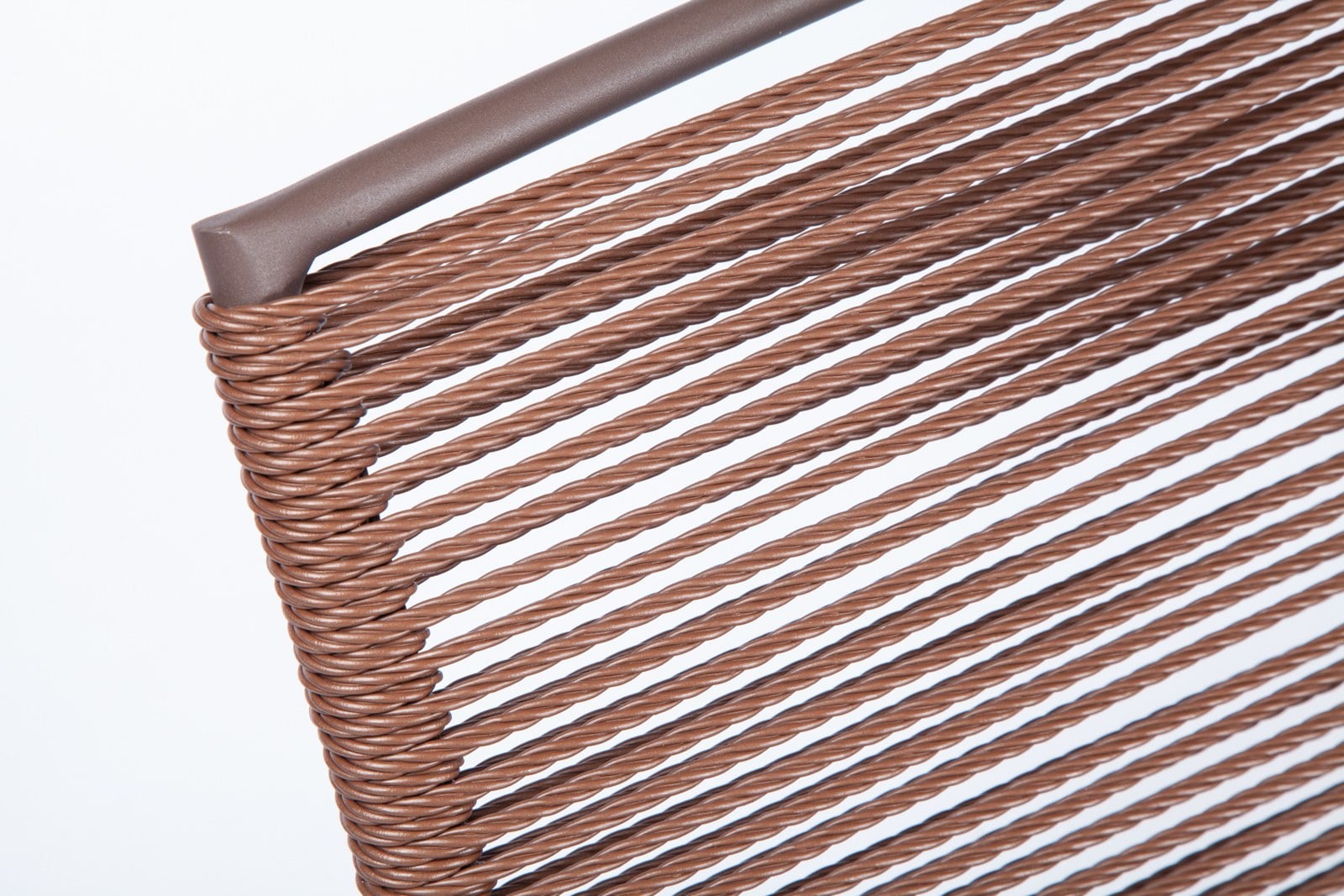 Cadeira Doha — cordão torcido, detalhe