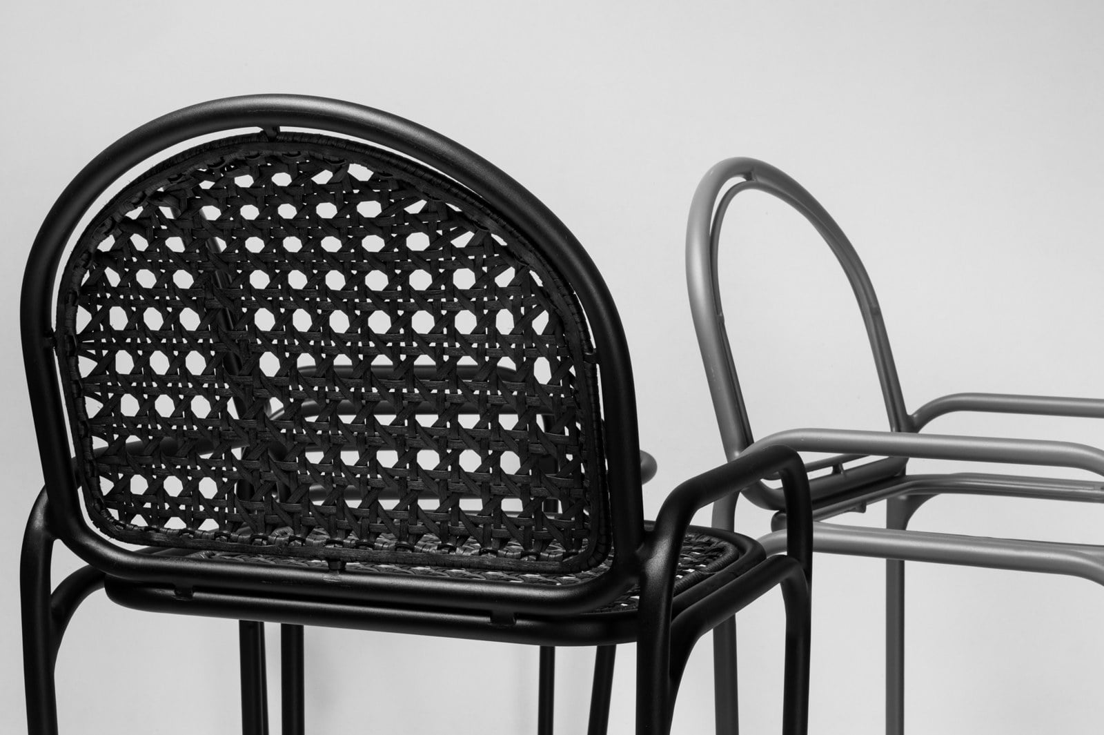 Cadeira Emília — detalhe do encosto
