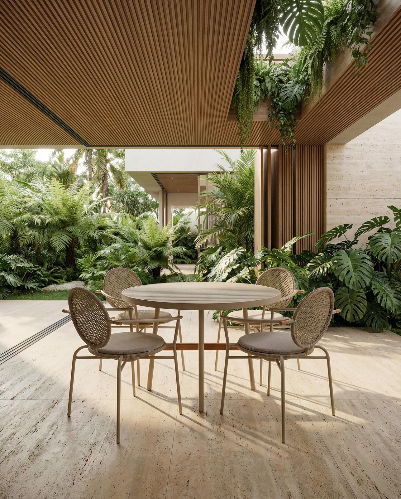 Linha Leme em ambiente