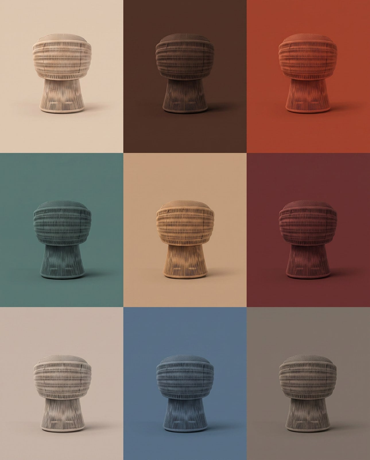 Cadeira Orbe — cores da coleção