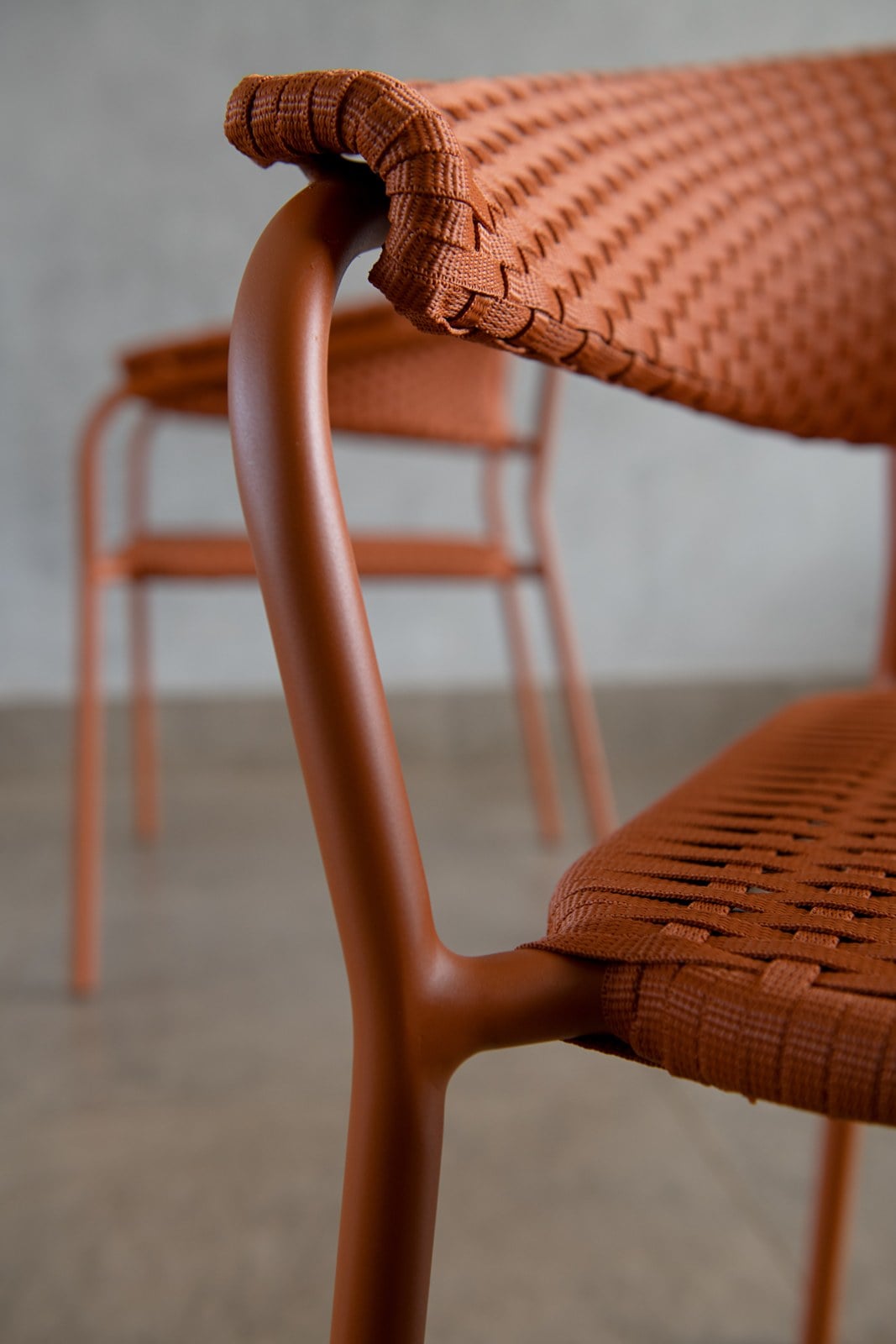 Cadeira Xaxado — detalhe da trama