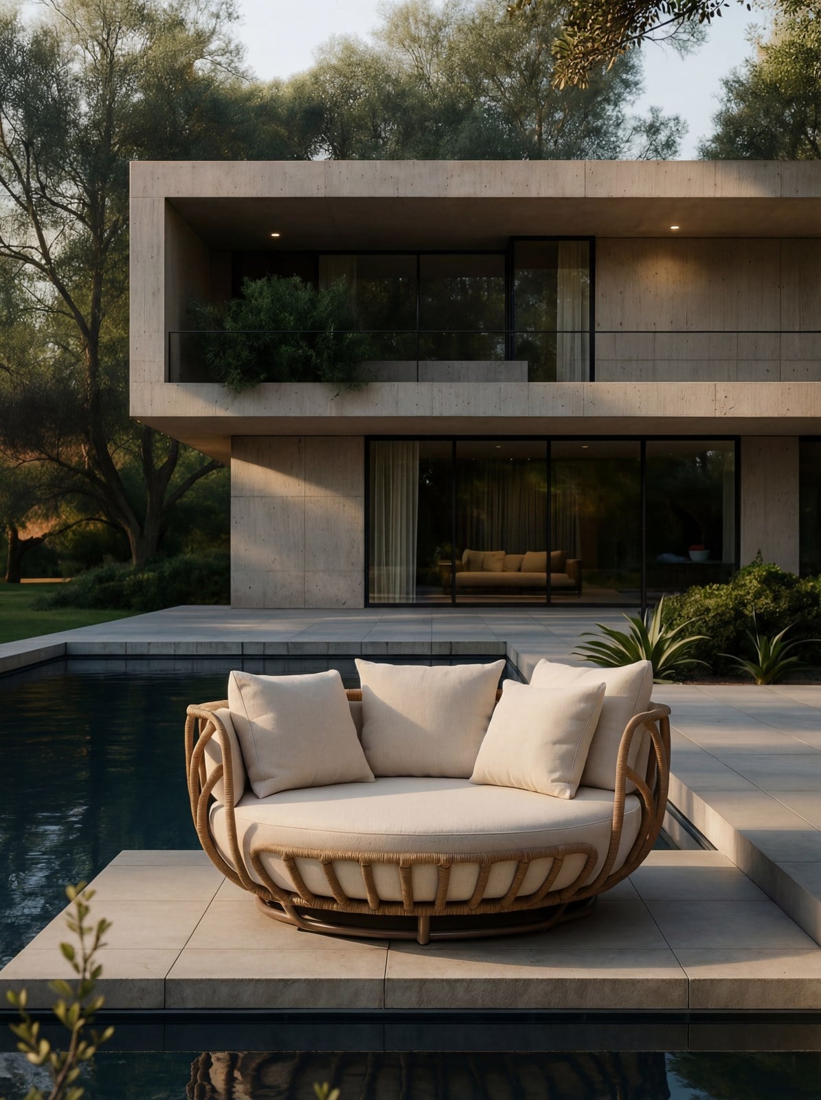 Chaise Tulip em ambiente