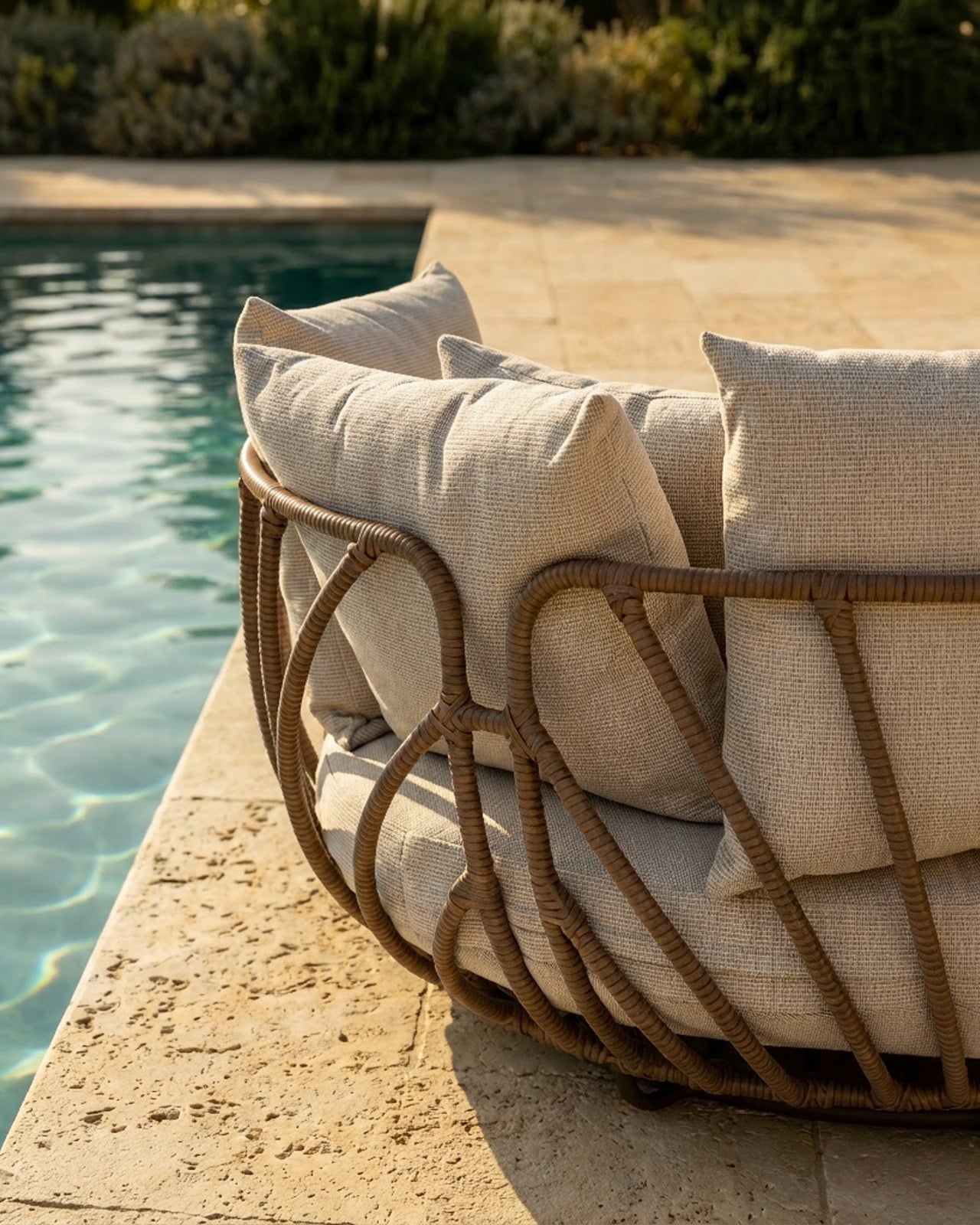 Chaise Tulip — detalhe da trama