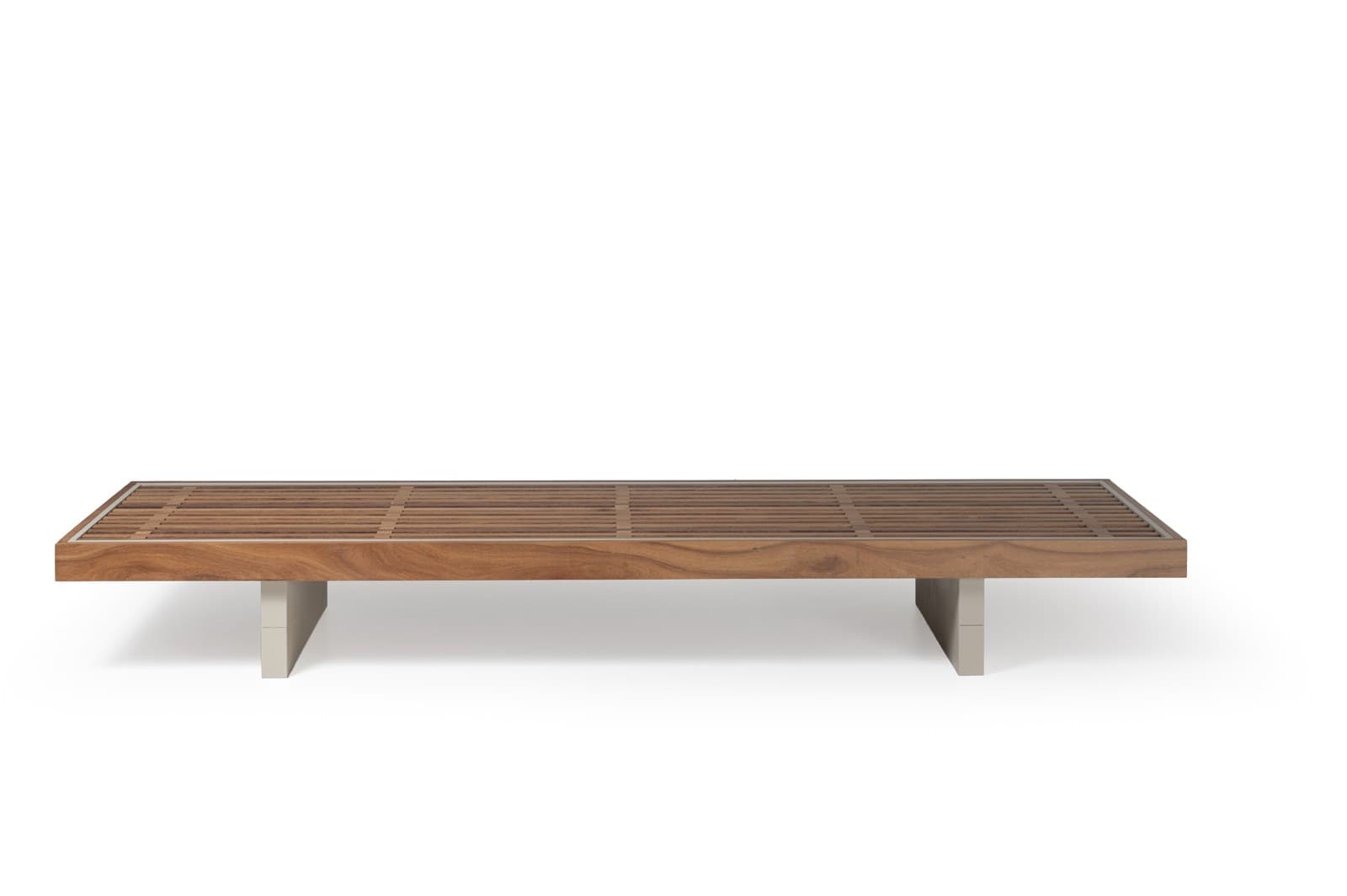 Mesa de Centro Prumo Tampo em Madeira