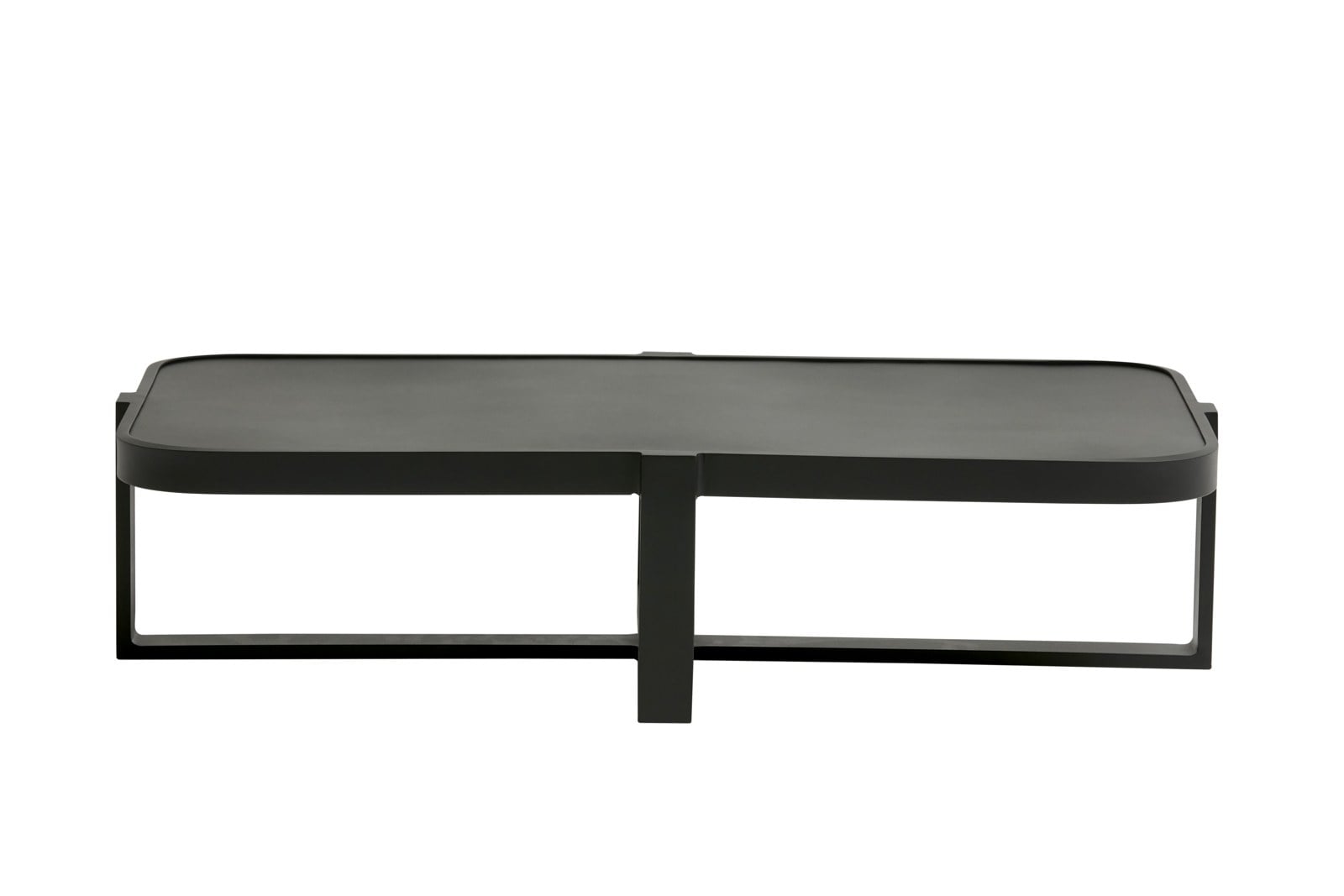 Mesa de Centro Tab Retangular — frontal