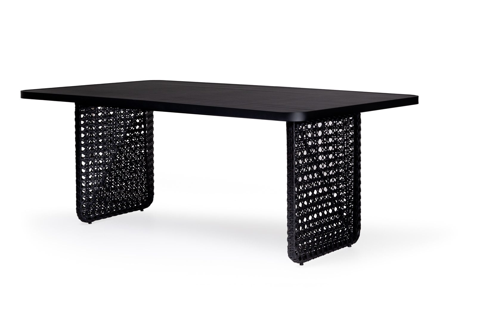 Mesa Emília tampo em alumínio — still 3/4