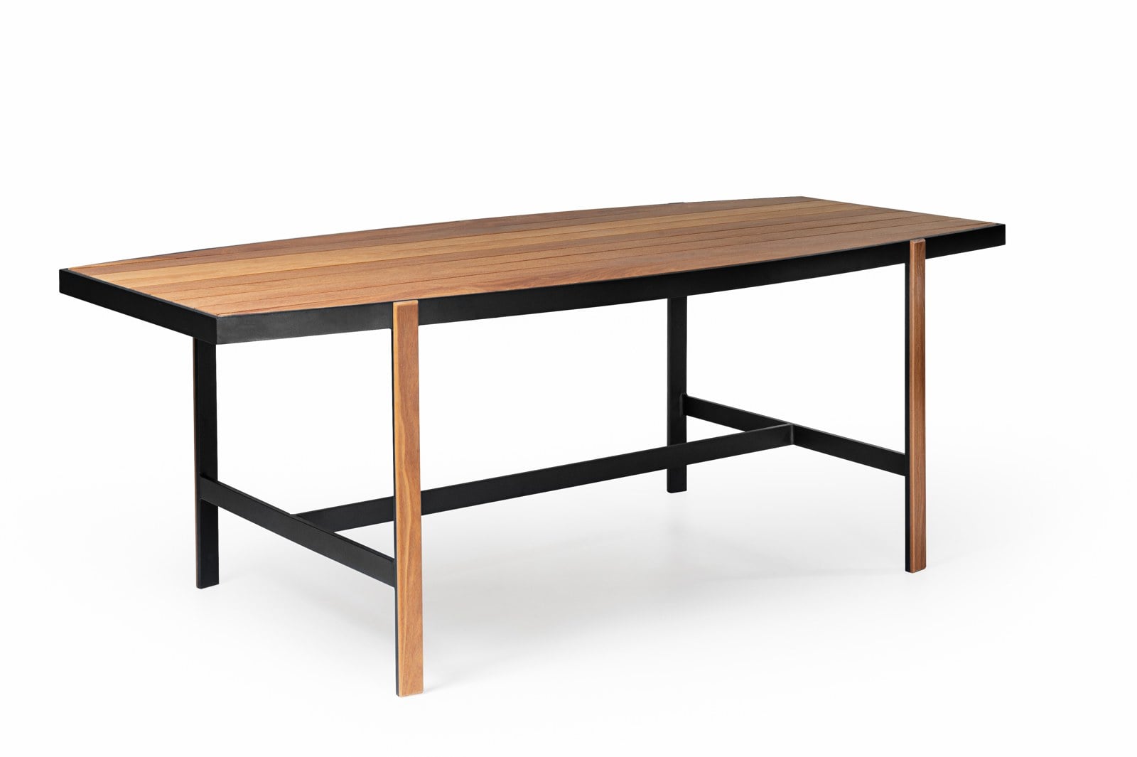 Mesa Retangular Maré — preta