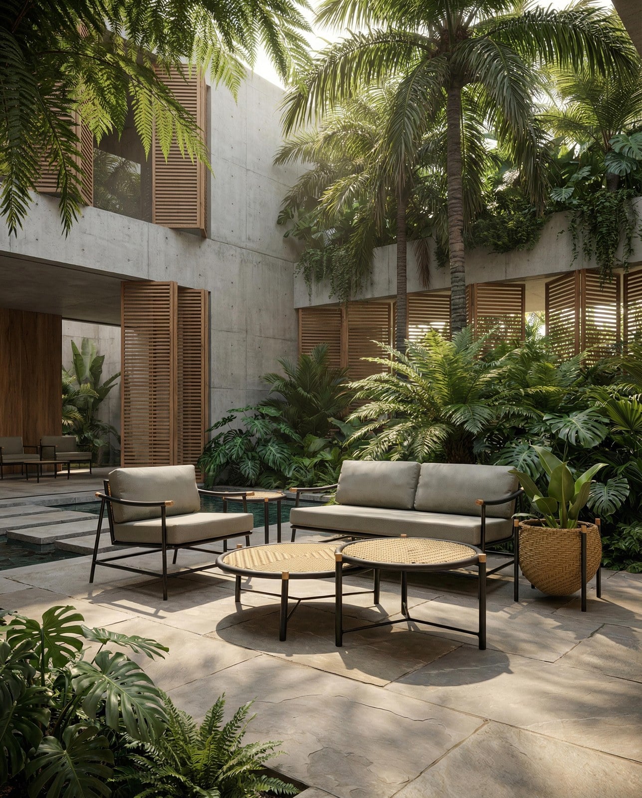 Linha Bangkok em ambiente