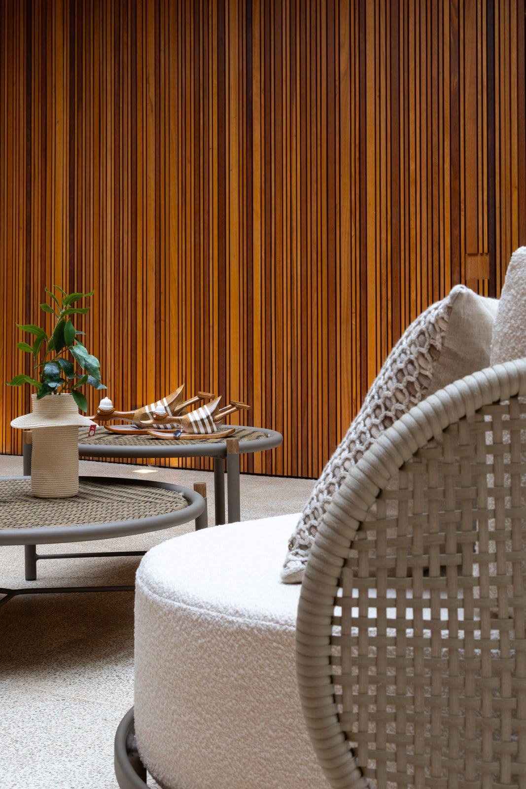 Poltrona Cumbuco — detalhe