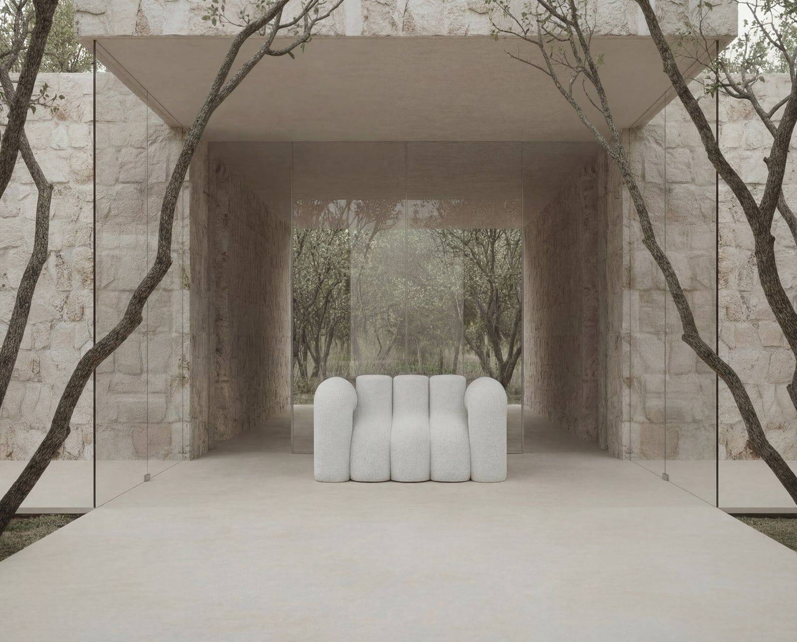 Poltrona Daedalus em ambiente