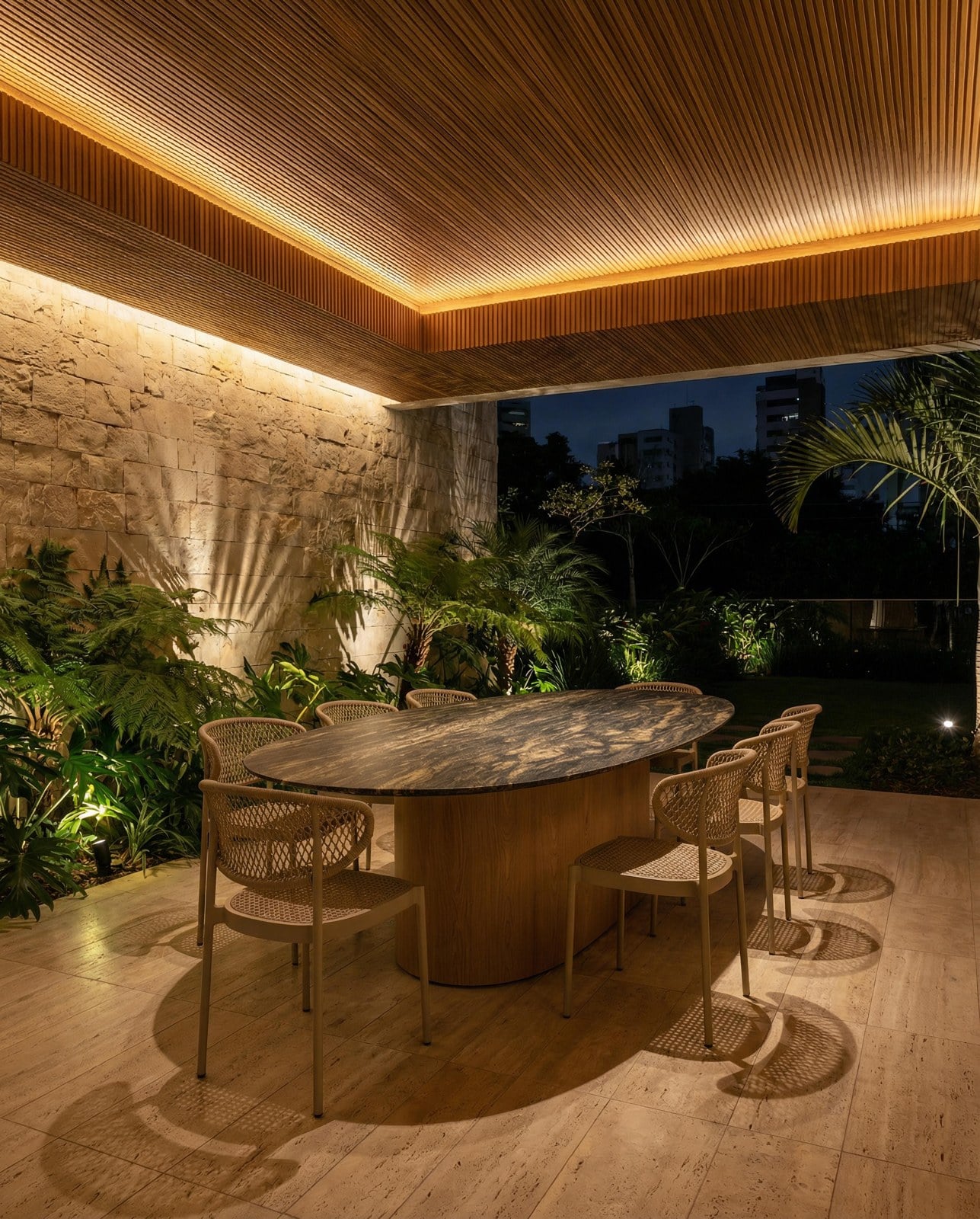 Linha Flecheiras em ambiente