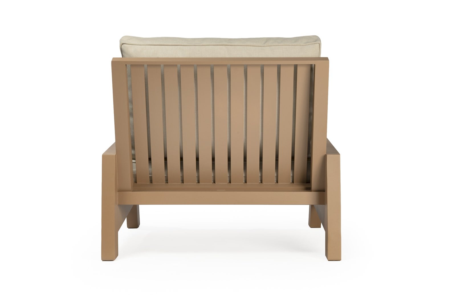 Poltrona Frame — costas ripadas