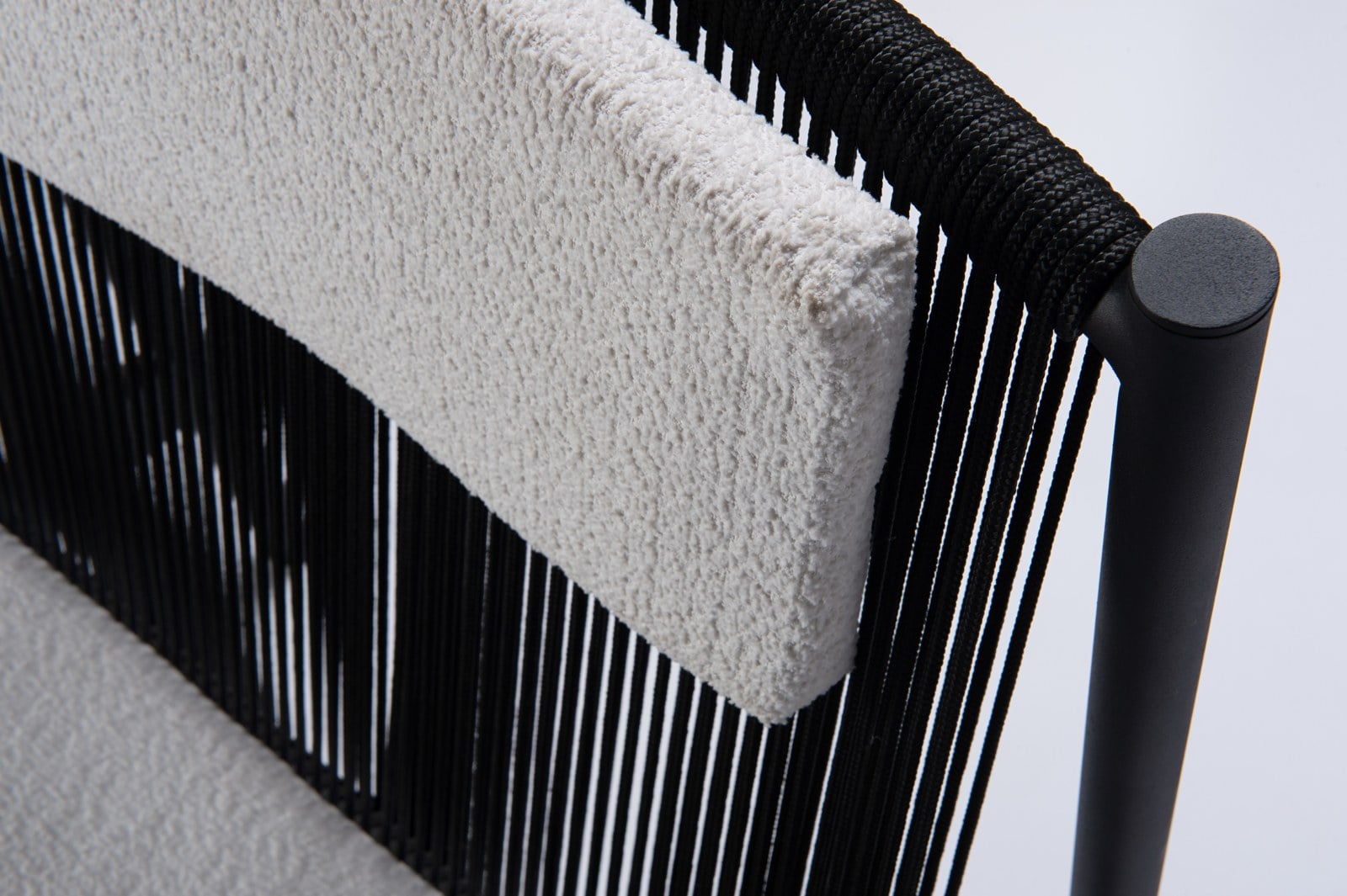 Poltrona Maré — detalhe da corda