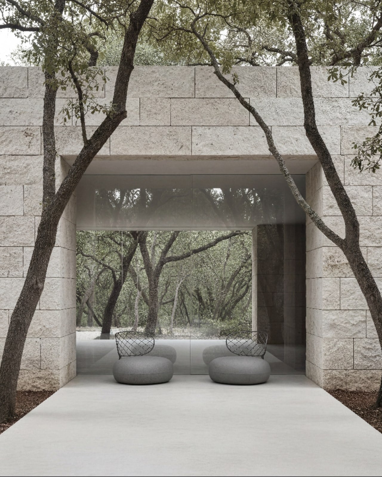 Poltronas Pietra em ambiente