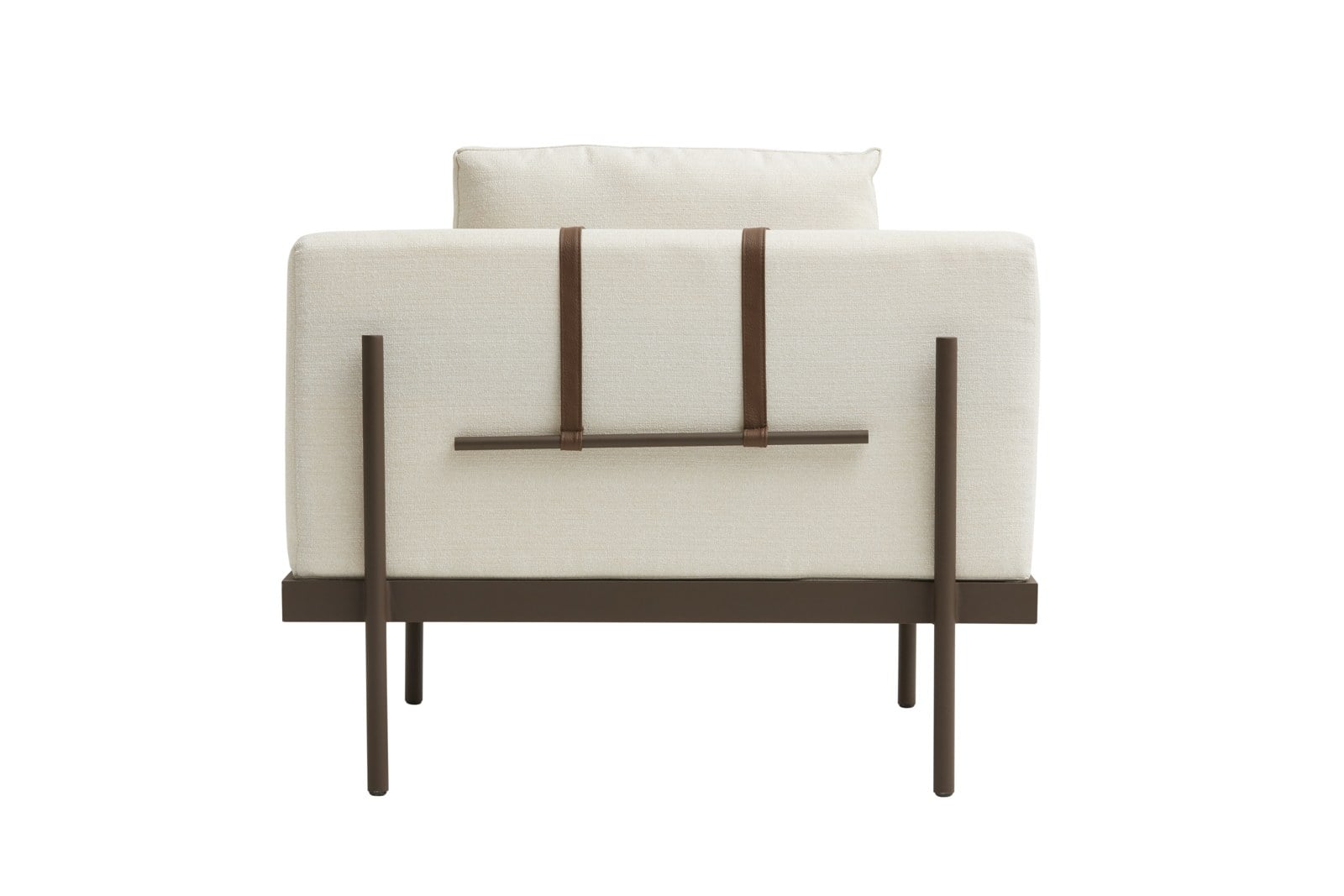 Módulo Poltrona — costas com tira decorativa
