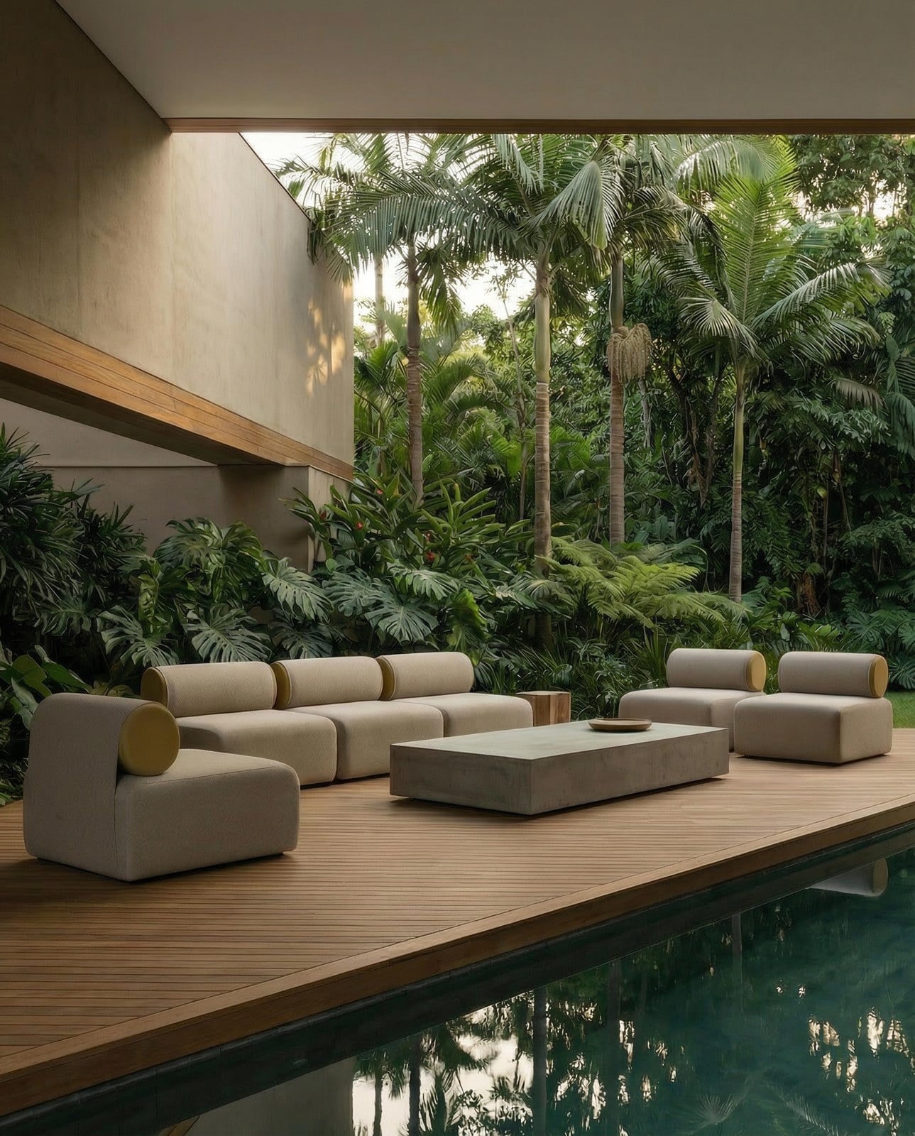 Sofá Zig — composição de módulos em ambiente